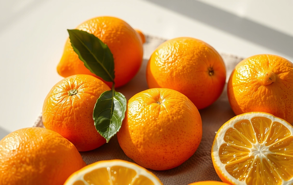 Vibrante Vitamine aus Zitrusfrüchten